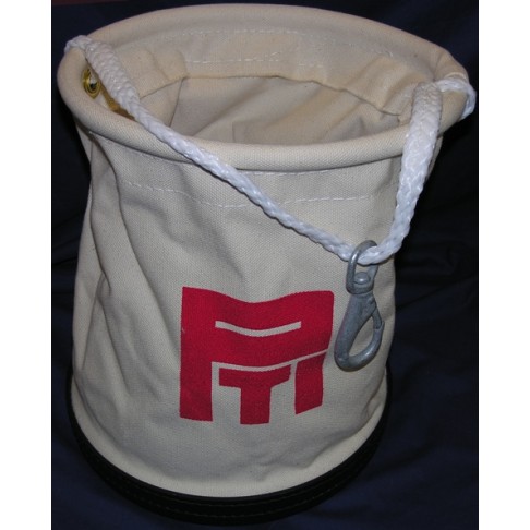 RTB-15RS Canvas Tool Bag, 12 x 15 Round, with Rope and Swivel